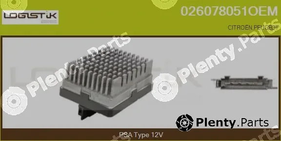 LGK 026078051OEM — Resistor, interior blower