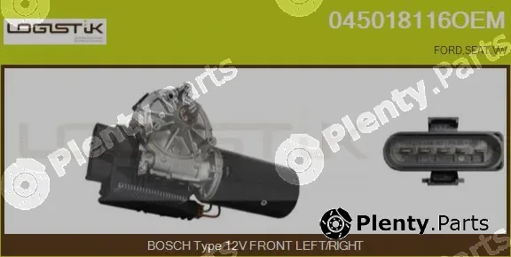 LGK 045018116OEM — Wiper Motor