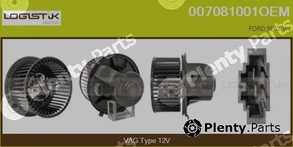 LGK 007081001OEM — Interior Blower