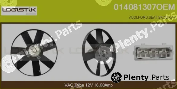LGK 014081307OEM — Fan, engine cooling