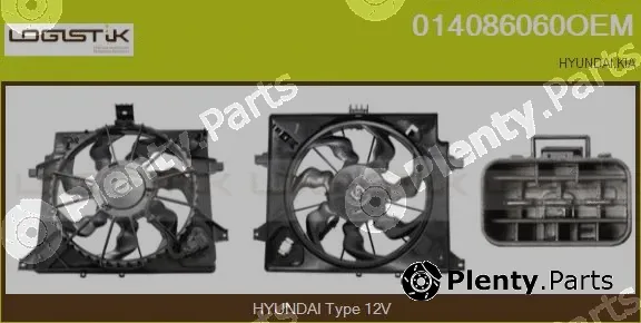 LGK 014086060OEM — Electric Motor, radiator fan