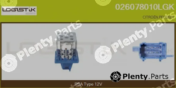 LGK 026078010LGK — Resistor, interior blower
