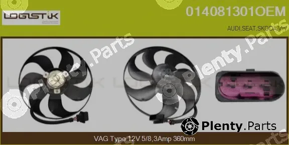 LGK 014081301OEM — Fan, engine cooling