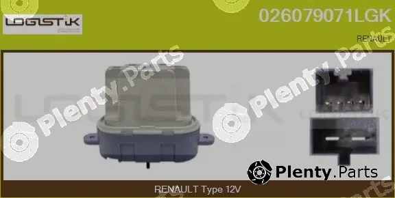 LGK 026079071LGK — Resistor, interior blower
