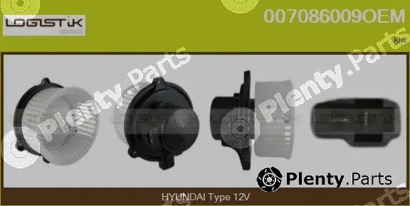 LGK 007086009OEM — Interior Blower