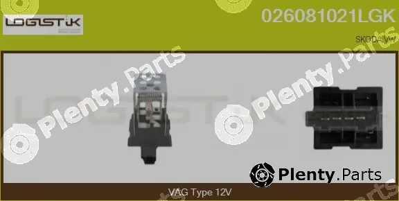 LGK 026081021LGK — Resistor, interior blower