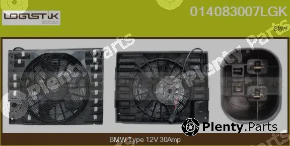 LGK 014083007LGK — Electric Motor, radiator fan