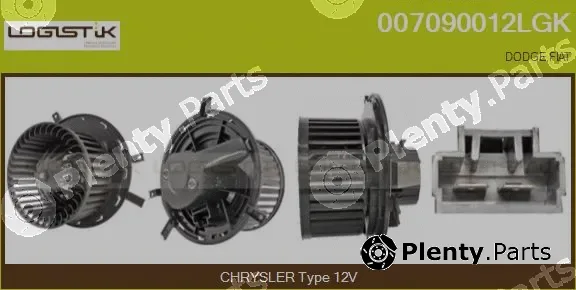 LGK 007090012LGK — Interior Blower