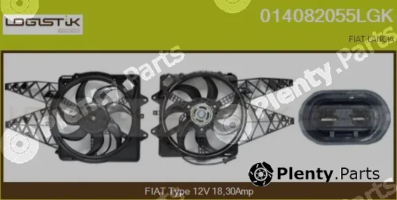 LGK 014082055LGK — Electric Motor, radiator fan
