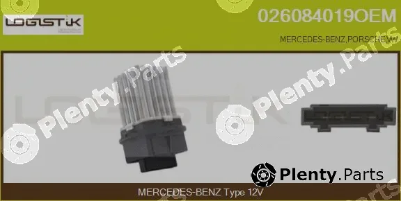 LGK 026084019OEM — Resistor, interior blower