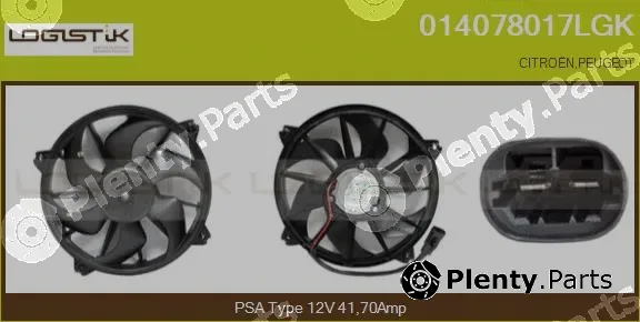 LGK 014078017LGK — Electric Motor, radiator fan