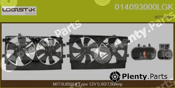 LGK 014093000LGK — Electric Motor, radiator fan
