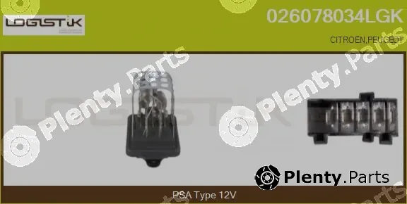 LGK 026078034LGK — Resistor, interior blower