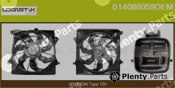 LGK 014086059OEM — Electric Motor, radiator fan