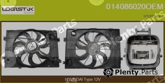 LGK 014086020OEM — Electric Motor, radiator fan