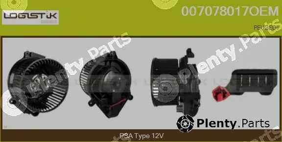 LGK 007078017OEM — Interior Blower