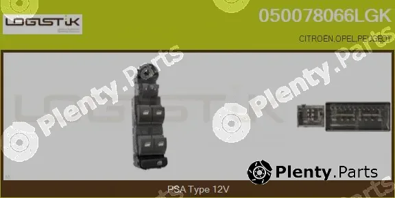 LGK 050078066LGK — Switch, window regulator