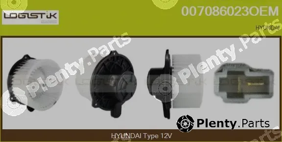 LGK 007086023OEM — Interior Blower