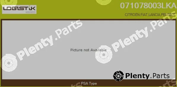 LGK 071078003LKA — Core assembly, turbocharger