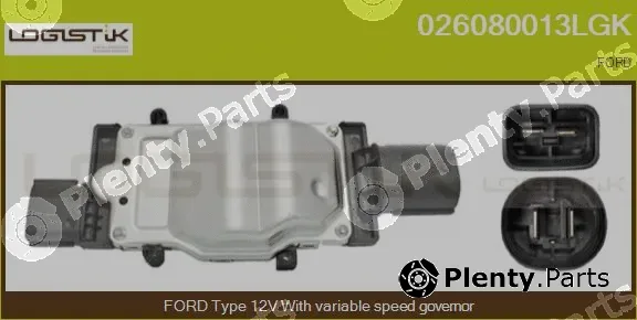 LGK 026080013LGK — Series resistor, electric motor (radiator fan)