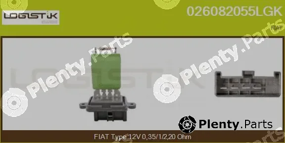 LGK 026082055LGK — Resistor, interior blower