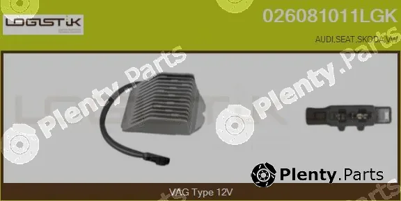 LGK 026081011LGK — Resistor, interior blower