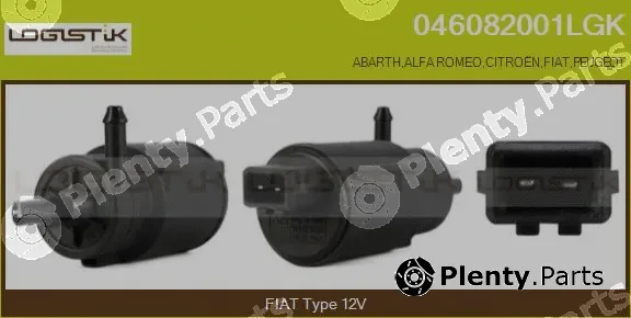 LGK 046082001LGK — Washer Fluid Pump, window cleaning