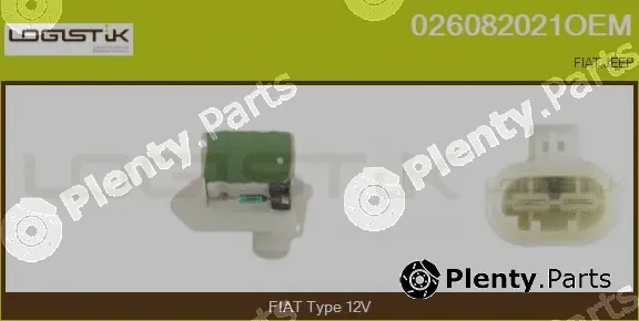 LGK 026082021OEM — Series resistor, electric motor (radiator fan)