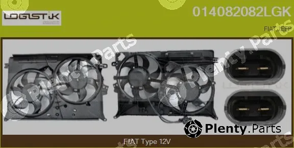 LGK 014082082LGK — Electric Motor, radiator fan