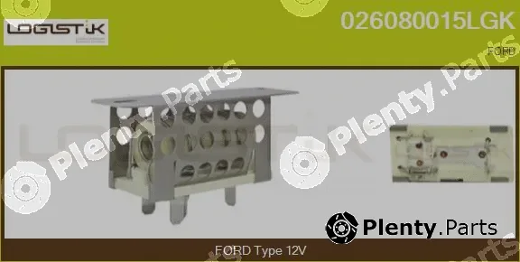 LGK 026080015LGK — Resistor, interior blower