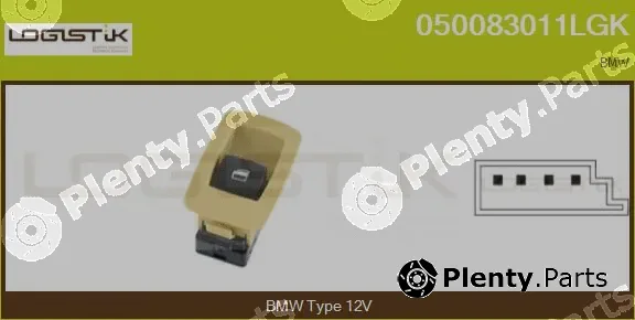 LGK 050083011LGK — Switch, window regulator