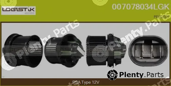 LGK 007078034LGK — Interior Blower