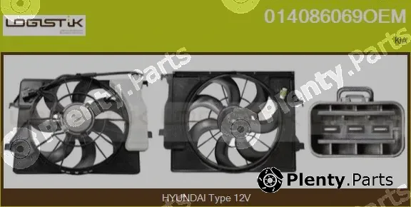 LGK 014086069OEM — Electric Motor, radiator fan