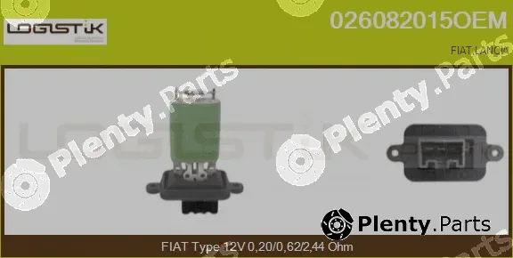 LGK 026082015OEM — Resistor, interior blower
