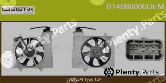 LGK 014086006OEM — Electric Motor, radiator fan