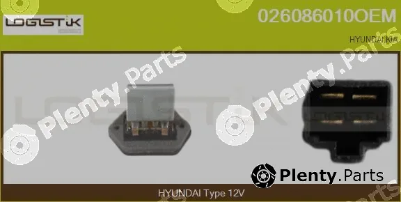 LGK 026086010OEM — Resistor, interior blower