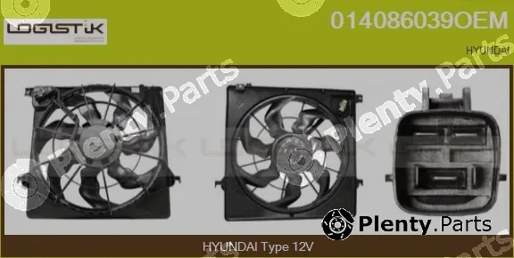 LGK 014086039OEM — Electric Motor, radiator fan
