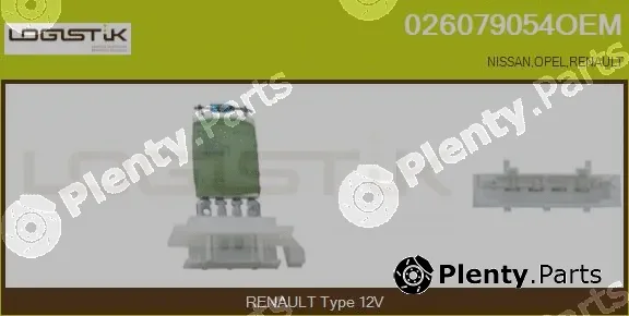 LGK 026079054OEM — Resistor, interior blower