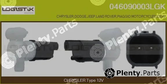 LGK 046090003LGK — Washer Fluid Pump, window cleaning