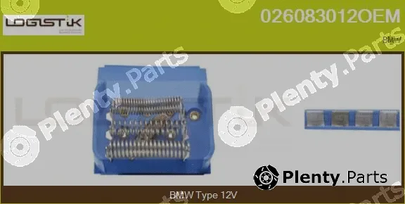 LGK 026083012OEM — Resistor, interior blower