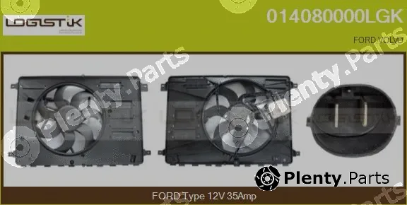LGK 014080000LGK — Electric Motor, radiator fan