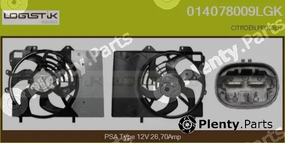 LGK 014078009LGK — Electric Motor, radiator fan