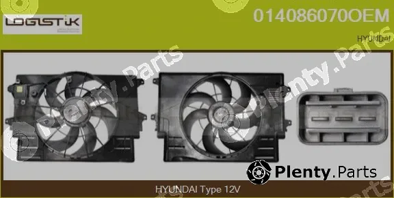 LGK 014086070OEM — Electric Motor, radiator fan