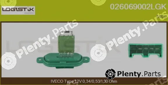 LGK 026069002LGK — Resistor, interior blower