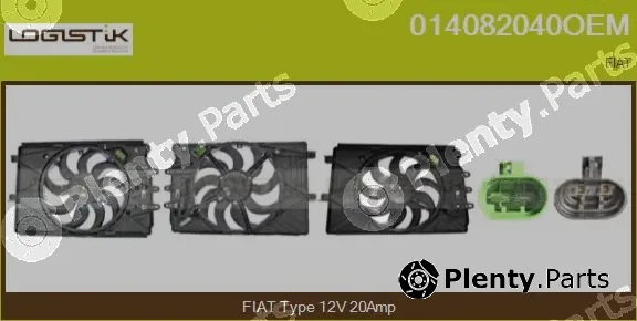 LGK 014082040OEM — Electric Motor, radiator fan