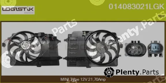 LGK 014083021LGK — Electric Motor, radiator fan