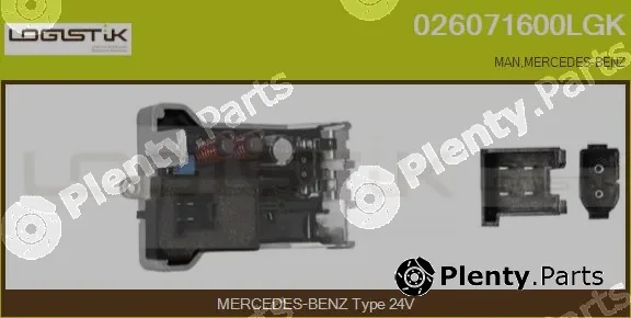 LGK 026071600LGK — Resistor, interior blower