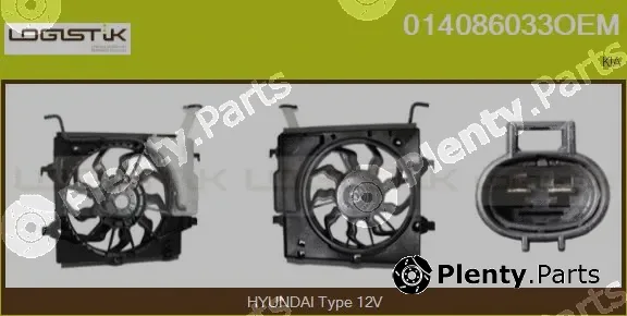 LGK 014086033OEM — Electric Motor, radiator fan