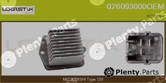 LGK 026093000OEM — Resistor, interior blower