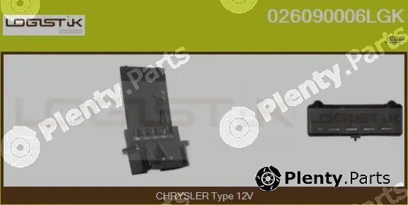LGK 026090006LGK — Resistor, interior blower